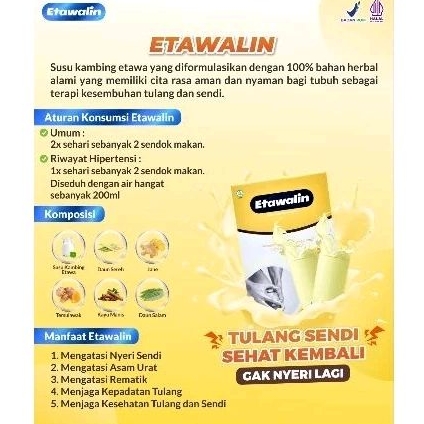 susu kambing etawali 200 gram