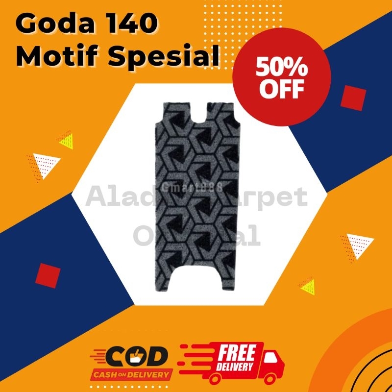 Karpet Alas Kaki sepeda listrik GODA 140 141 145 Premium