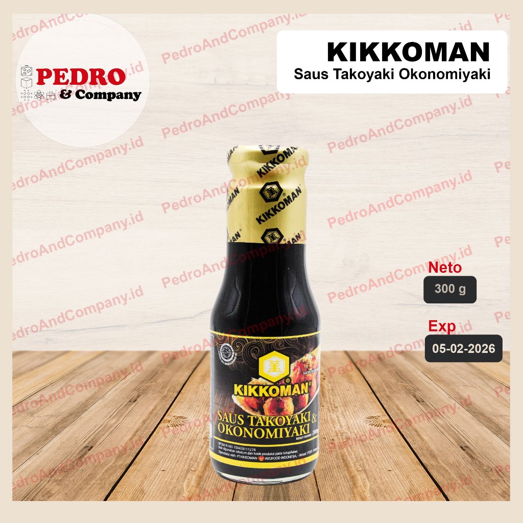 

Kikkoman - Saus takoyaki & okonomiyaki sauce (300 gr)