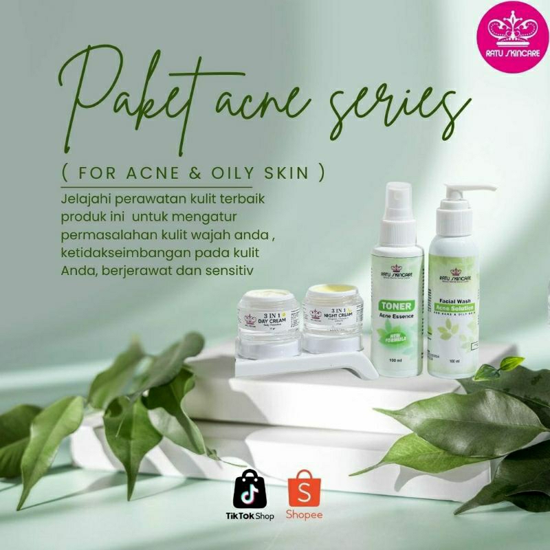 RATU SKINCARE - PAKET ACNE SERIES