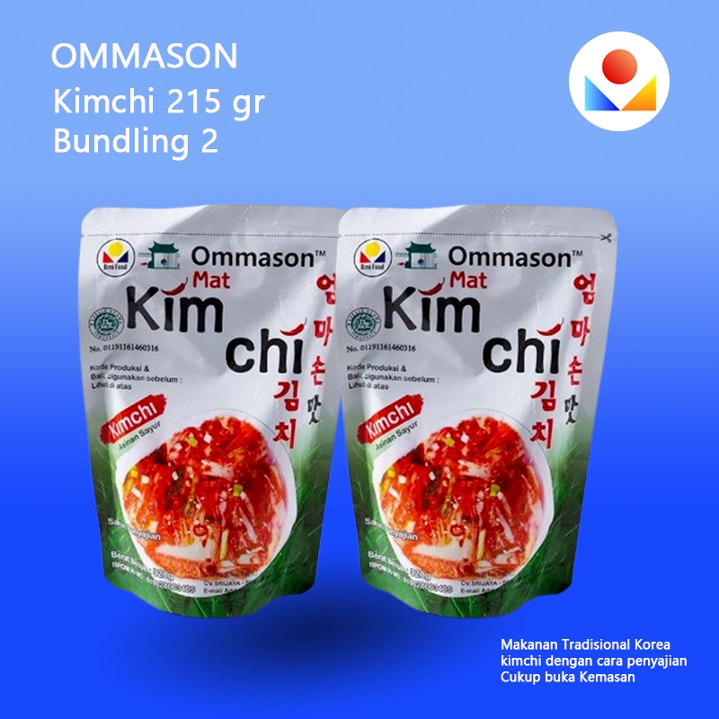 

Ommason Kimchi 215 gr ( 2pcs ) Makanan Khas Korea