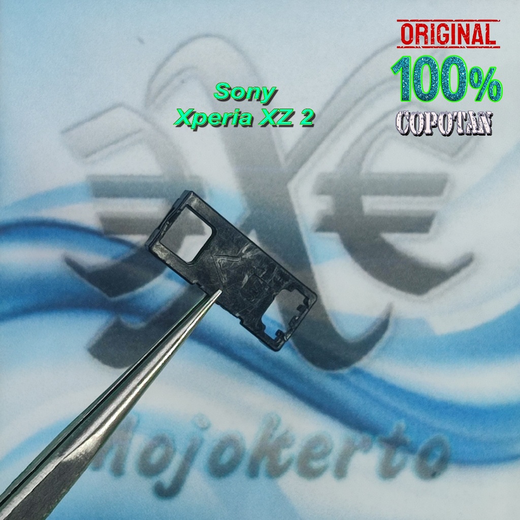 Sony Xperia XZ 2 (PM-1113-BV) Plastik mika penjepit soket LCD original copotan - eXe Comp