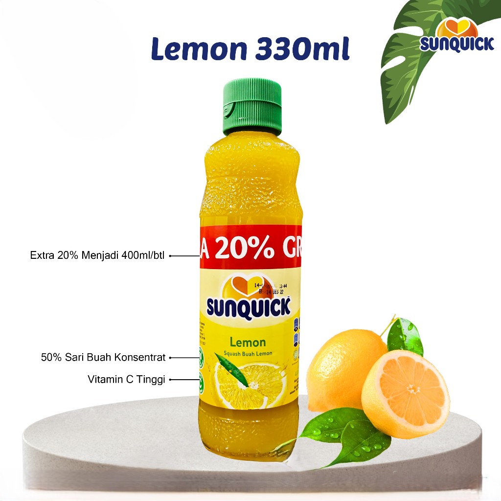 

SUNQUICK SYRUP LEMON 330ML