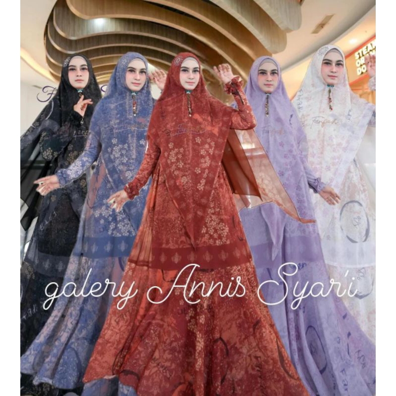 (BISA COD) Gamis Series by Farfadh Syari Original