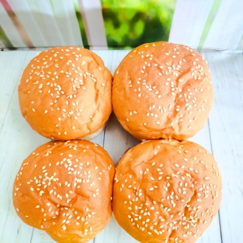 

Roti Burger Wijen isi 5 pcs