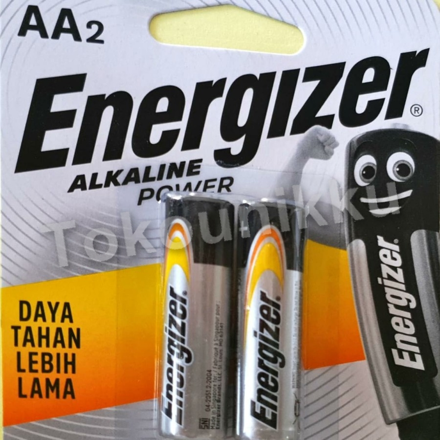 Baterai Battery Alkaline Energizer AA