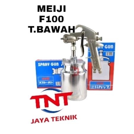 MEIJI SPRAY GUN F100 TABUNG BAWAH / SEMPROTAN CAT MEIJI F 100 TABUNG BAWAH / SPRAY GUN MEIJI F100 TA