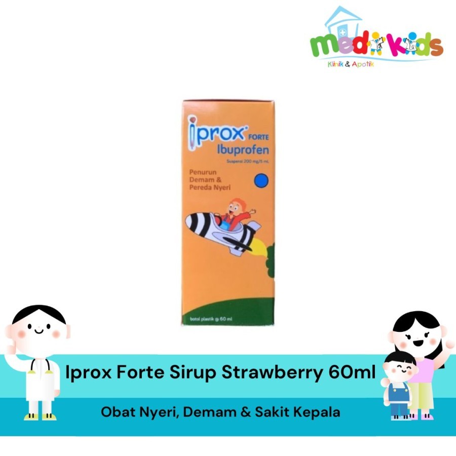 Iprox Forte Sirup Strawberry 60ml