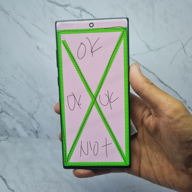 LCD Samsung Note 10 plus Original Sein Copotan