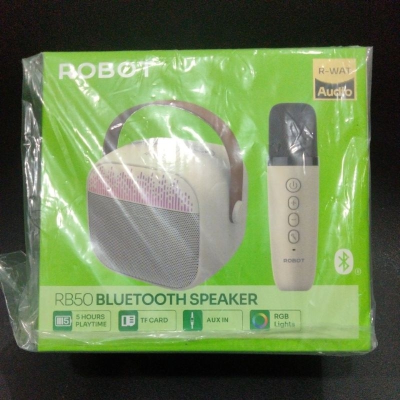 SPEAKER BLUETOOTH + MIC KARAOKE ROBOT RB50