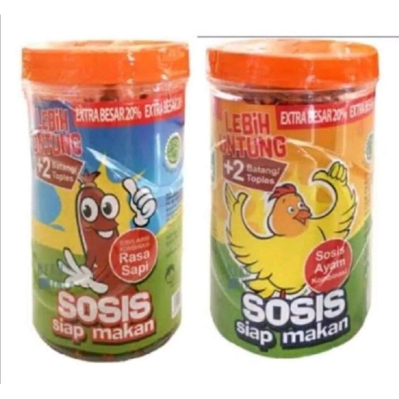 

SOSIS SO NICE TOPLES RASA AYAM/SAPI SOSIS SIAP MAKAN