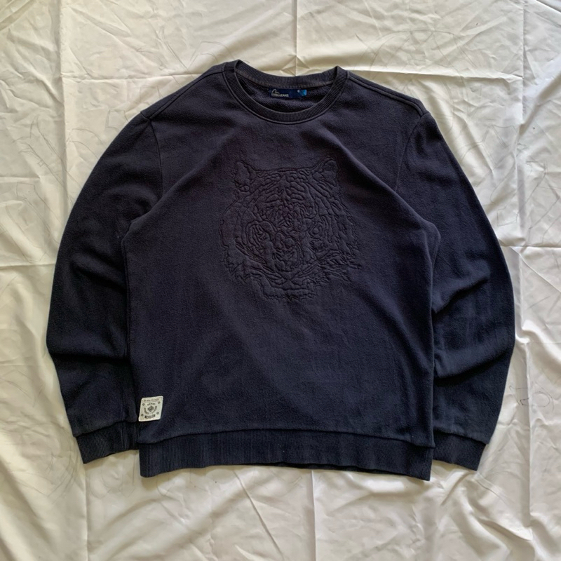 Evisu jeans Tiger Crewneck (Size L)