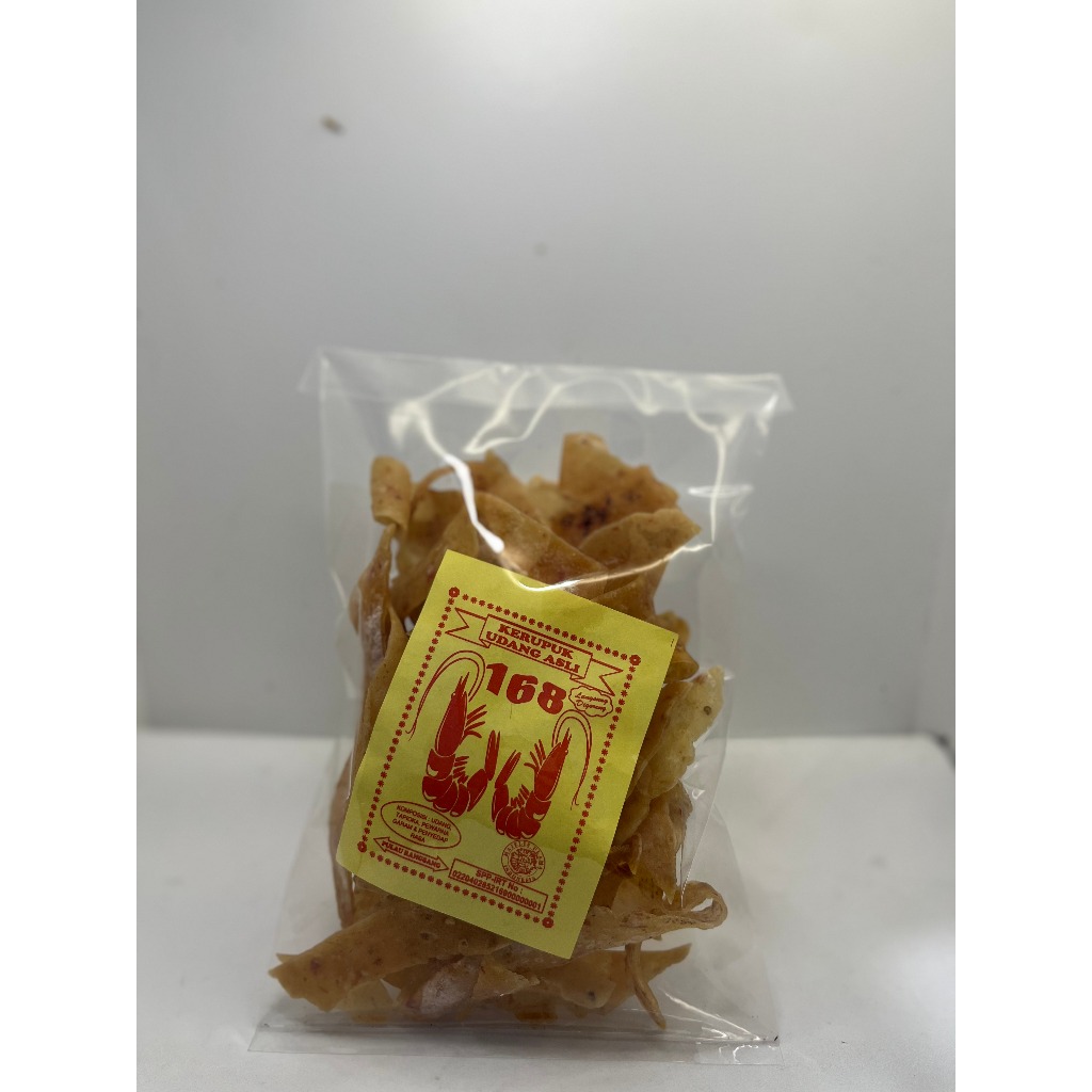 

Kerupuk Udang Super Panjang Asli Meranti Selatpanjang, 200 Gram