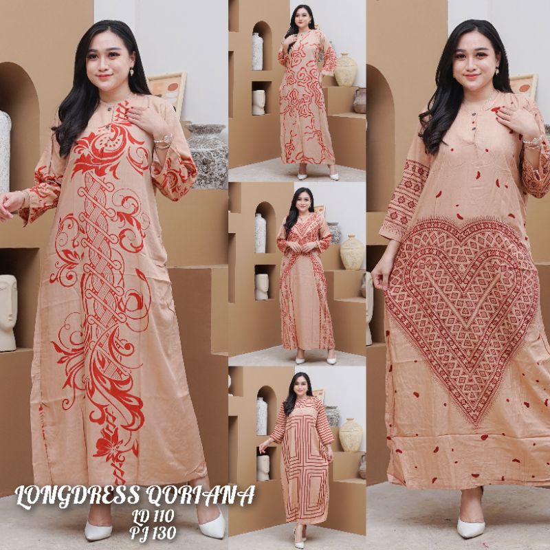 Baju Wanita Daster Lengan Panjang Grosir Kodian Nyaman Busui