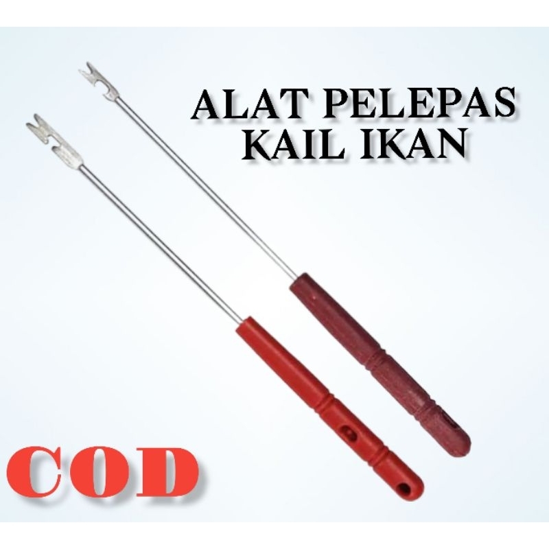 Alat Pelepas Mata Kail Pancing Dari Mulut Ikan