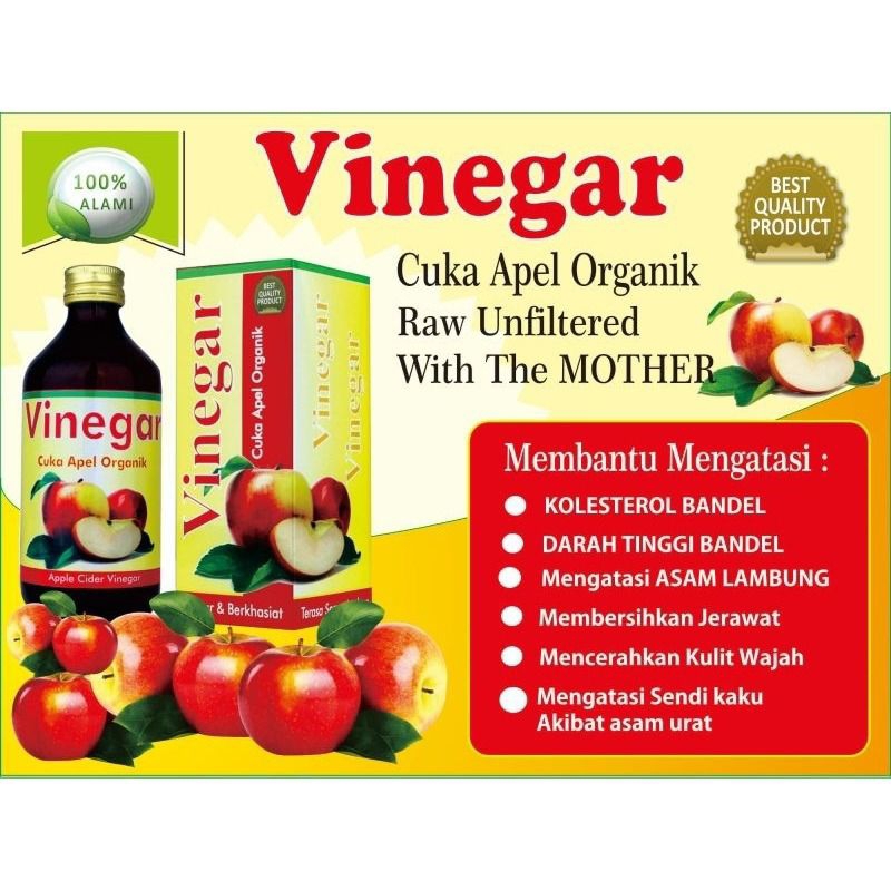 

Vinegar Cuka Apel 330ml