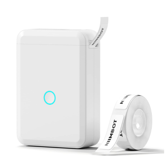 

Mini Printer Thermal Label Maker Machine Wireless Putih D110 Niimbot