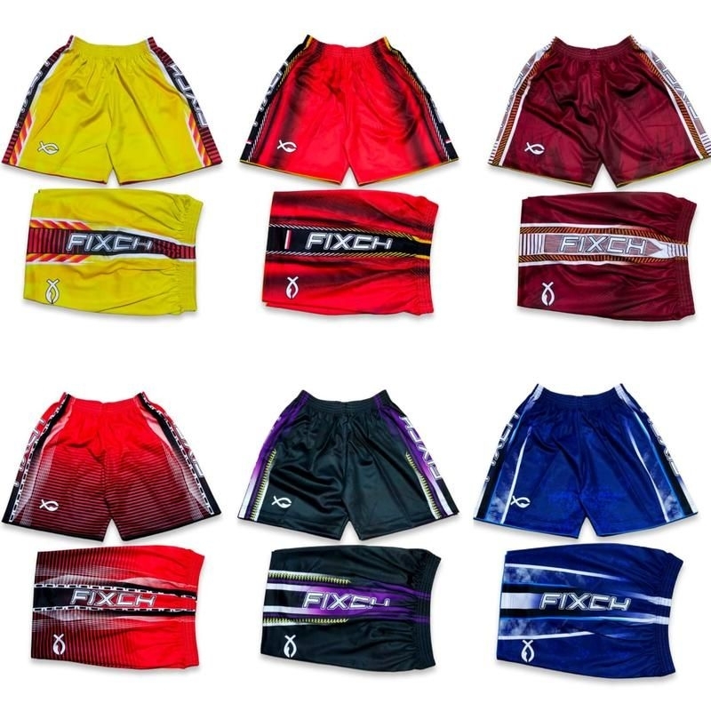 Celana Volly Celana Volli Kolor Voly Voli Volley Ball Full Printing Motif Fixch Pria Wanita Cowok Ce