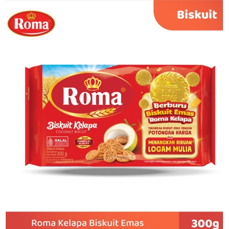 

Roma kelapa pack 300g