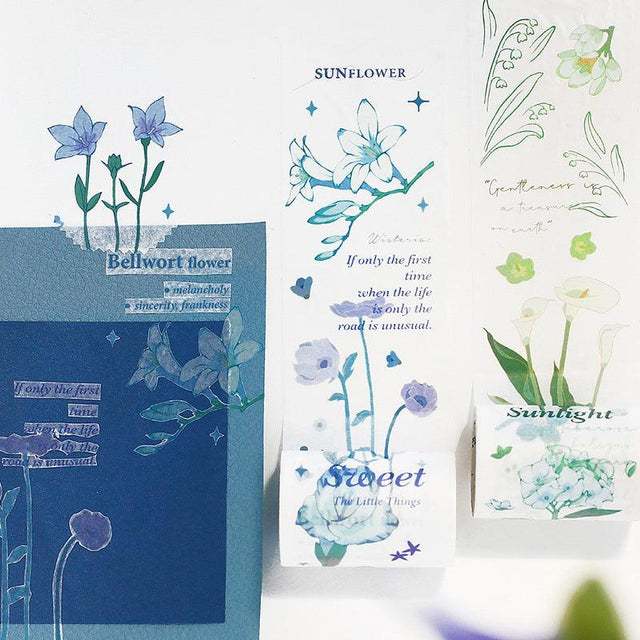 

[Sample] Plants Flower Masking Tape