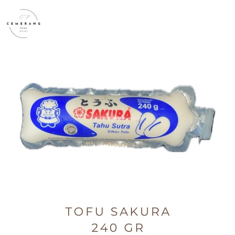 

Tahu Sutra / Silken Tofu Sakura