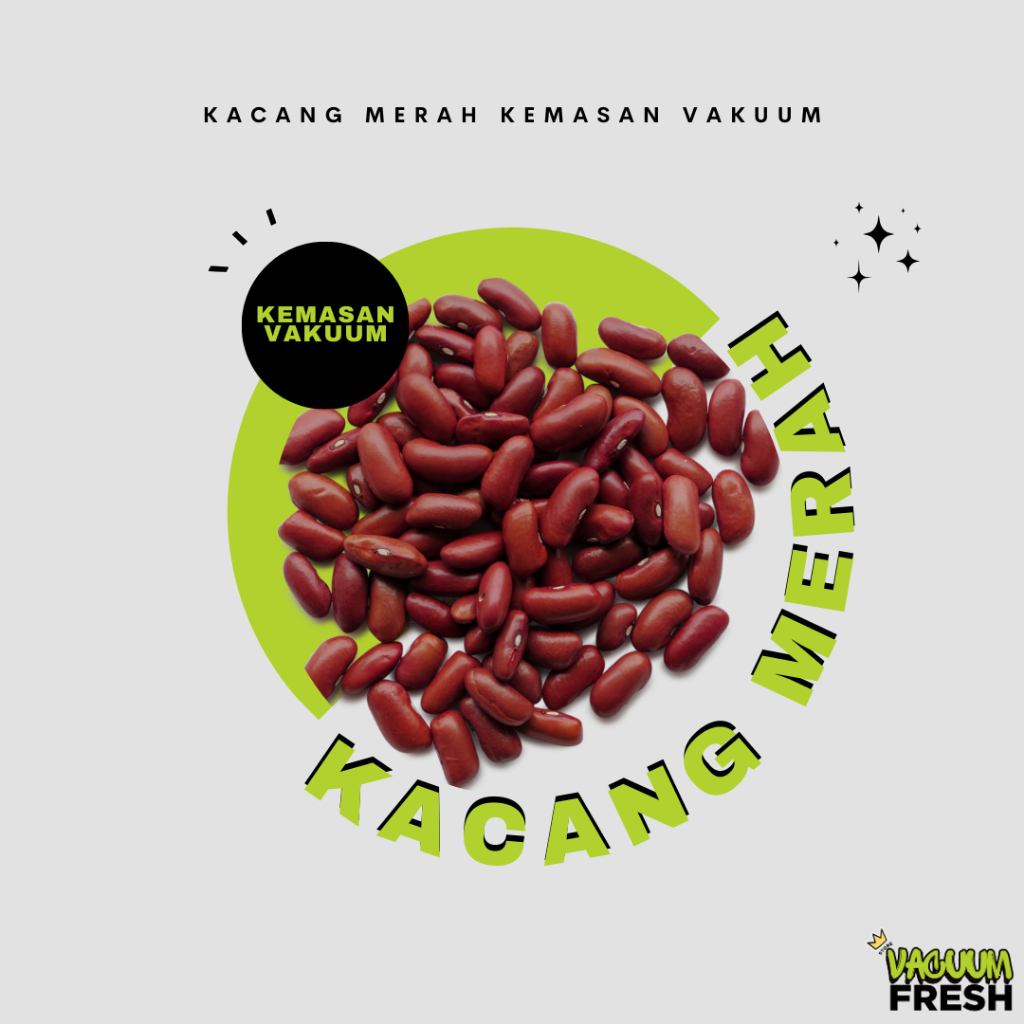 

Kacang Merah Organik 50/100g: MPASI, Makanan Bayi Sehat, Premium, Kering, Vacuum Pack