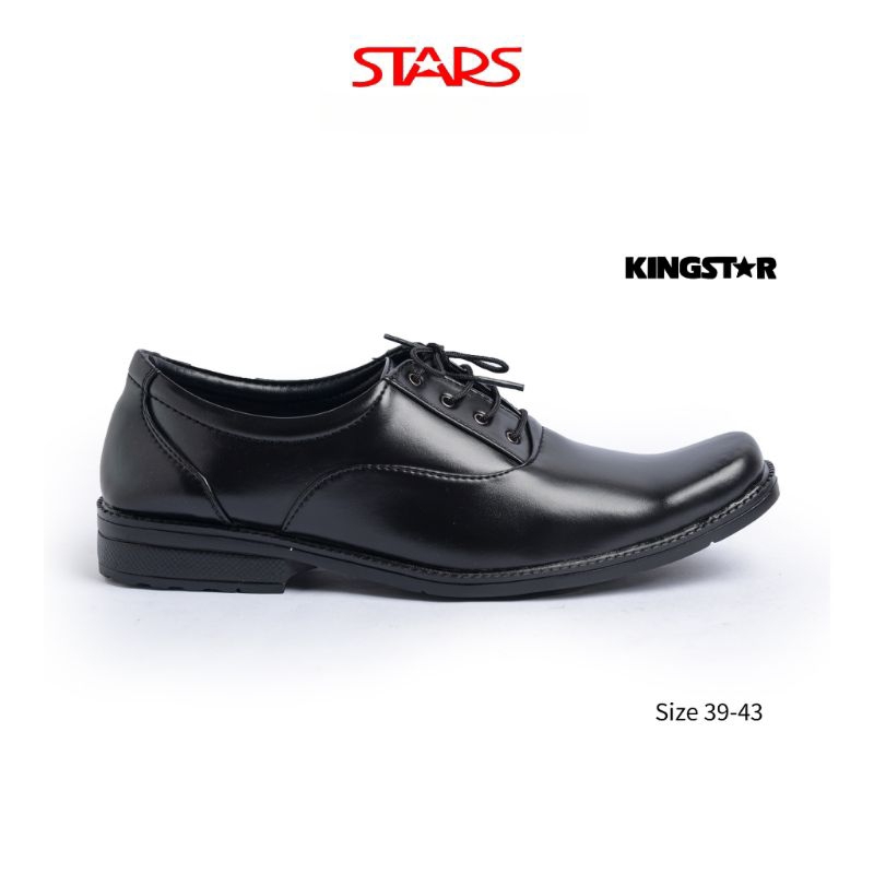 KINGSTAR Sepatu Formal Pria Berlin Hitam