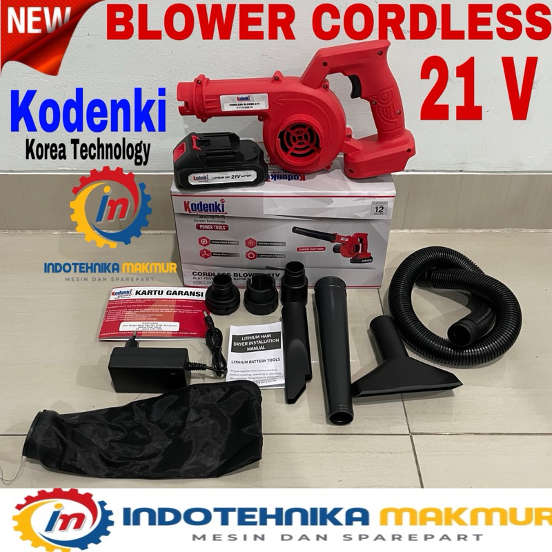 Mesin Blower Cordless 21 V 4 IN 1 Meniup/ Menghisap Mesin Blower tangan Baterai cordless blower