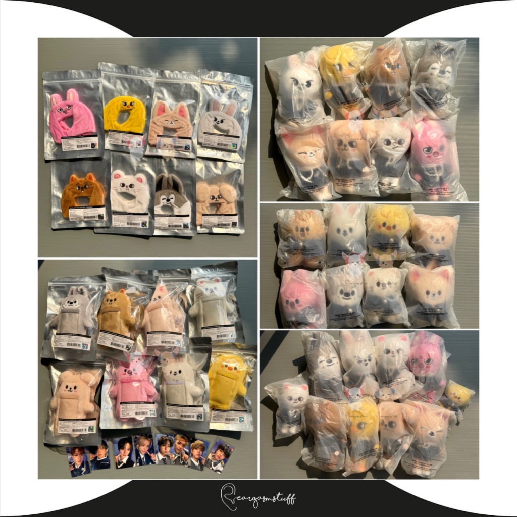 STRAY KIDS X SKZOO PLUSH / MINI PLUSH / 10CM / LIGHTSTICK COVER / PHOTOCARD HOLDER (MAGIC SCHOOL POP