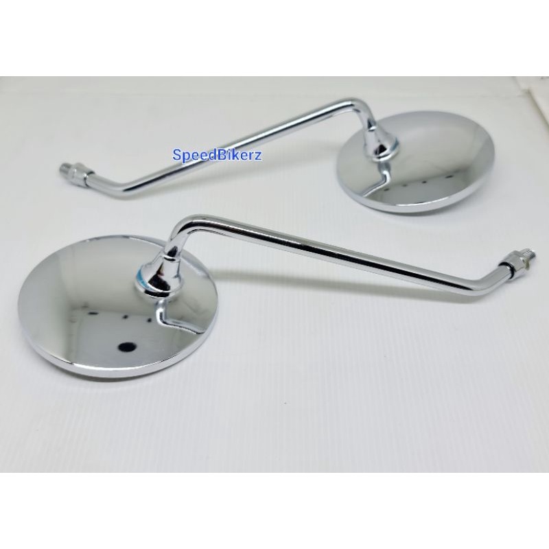 Kaca Spion Tipe Vespa Model Reto Classic Bulat Full Chrome Drat Honda Model c50 c70 c90 Chrome Cb Ja