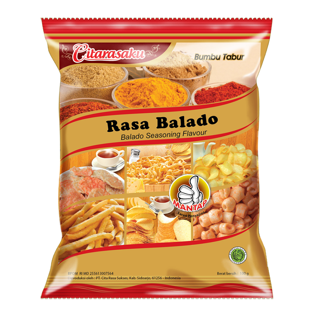 

Citarasaku Bumbu Tabur Rasa Balado 100 gr