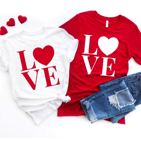 SAYES - KAOS MERAH PUTIH KAOS 17 AGUSTUS LOVE AGUSTUSAN