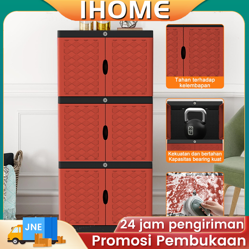 lemari pakaian plastik/lemari plastik susun/lemari baju plastik/lemari susun plastik