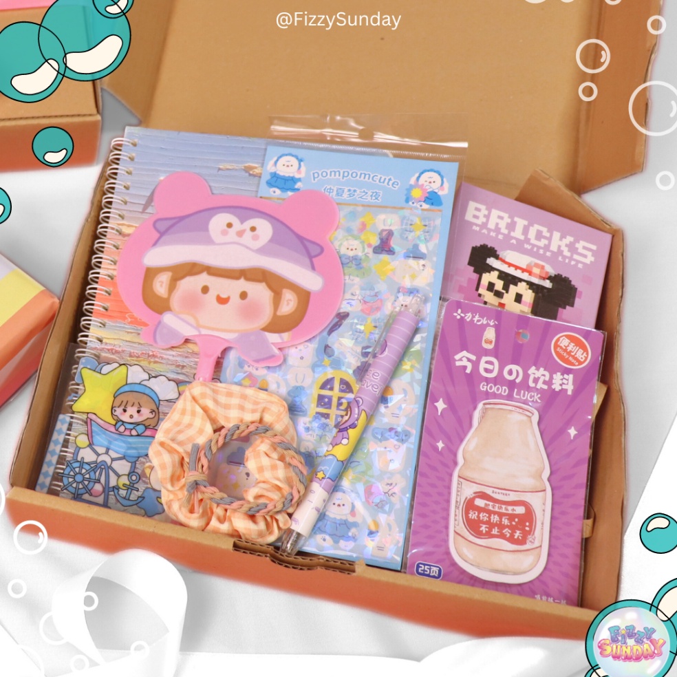 

HAMPERS BIRTHDAY ALAT TULIS UNTUK REMAJA TEMAN ULANG TAHUN LUCU SUNNY A VER KODE B1E5