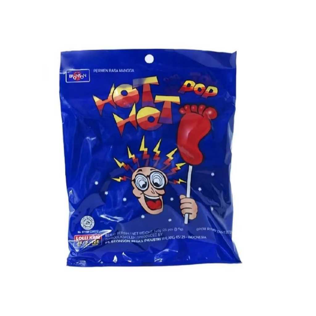 

Hot Hot Pop Permen Kaki Pendekar Biru Isi 25pcs