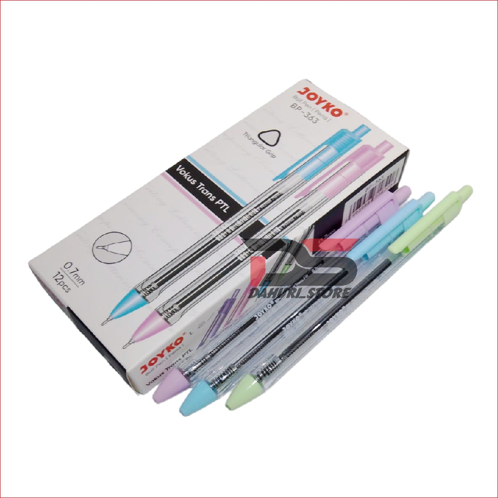 

PULPEN BOLPOIN GEL PEN JOYKO PENA 0.5mm GP 363 Harga 3 PCS PULPEN