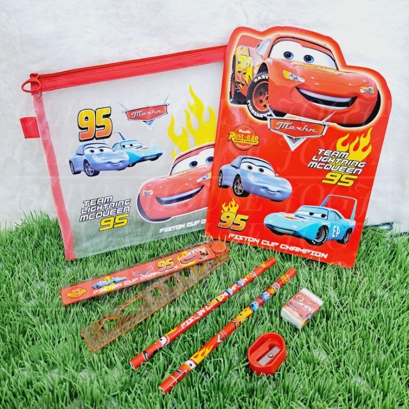 

Stationary Set Cars Merah Pouch Jaring 7in1 L Pouch Stationary Set Cars Macqueen Red L