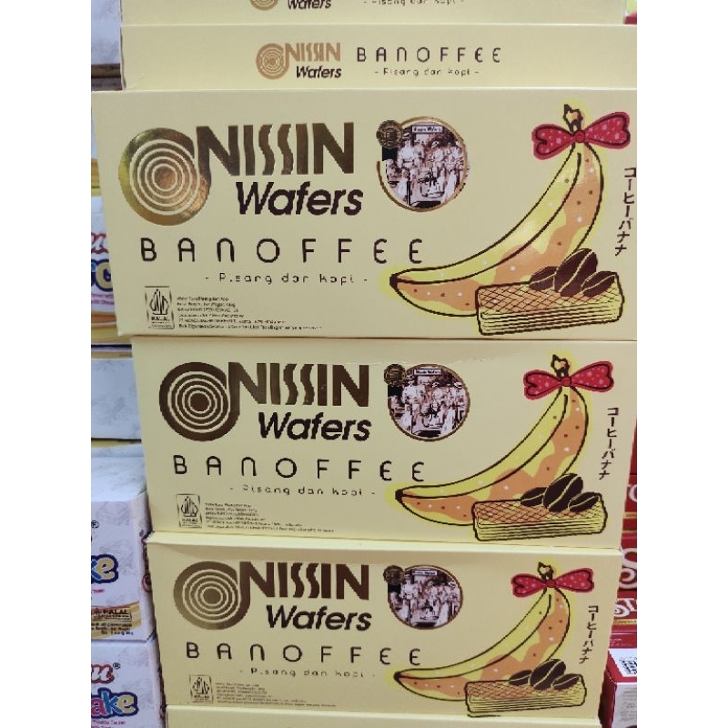 

Nissin wafers banoffee 150gr