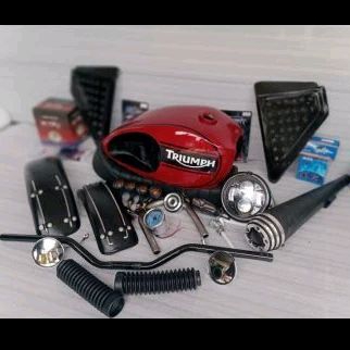 Paket Japstyle Lengkap Fullset Body Japstyle Scrambler Bobber dan Traker