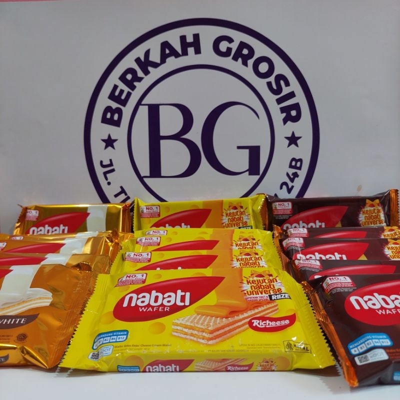 

NABATI WAFER 43g RICHEESE/RICHOCO/VANILA