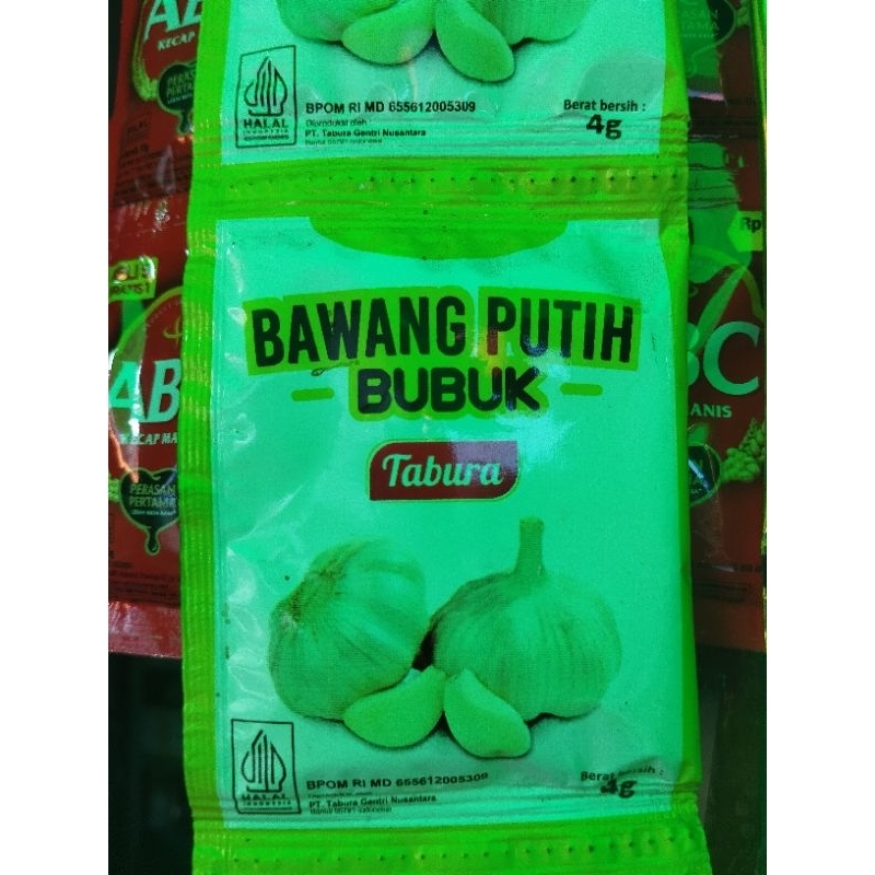 

Bumbu TABURA Bubuk (Bawang Putih, Cabai Bubuk, Kayu Manis, Kunyit, Laos), Pasar Murah Makassar