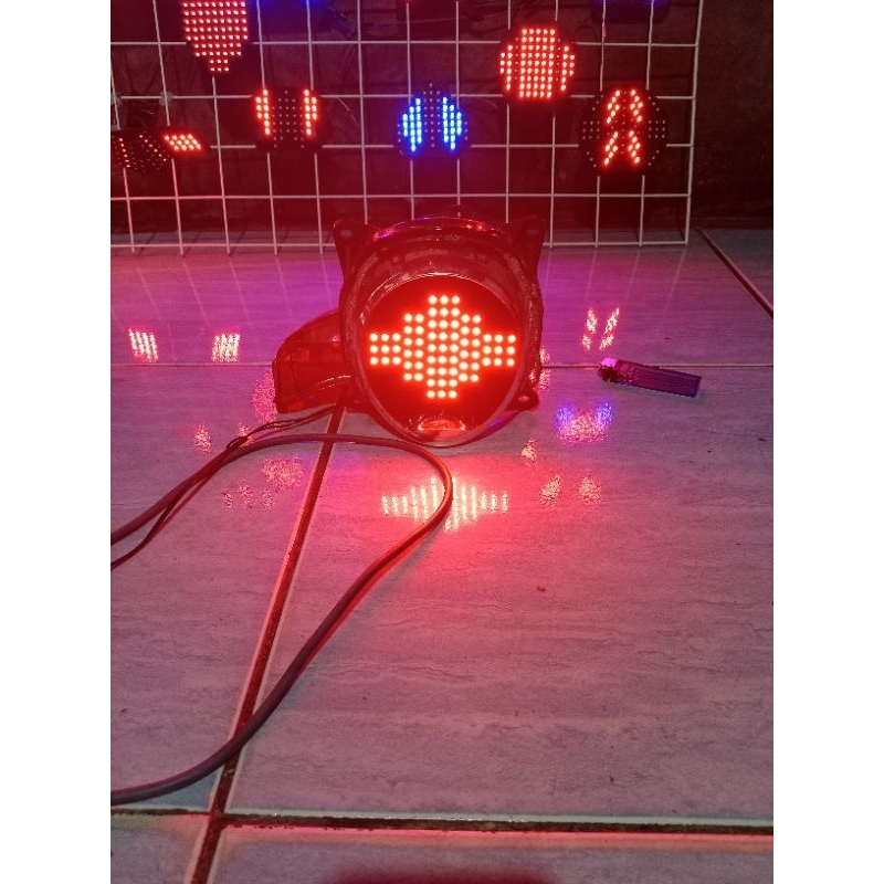 stoplamp running scoopy esp new 2020 2021  2022 2023 2024 otomatis 8mode