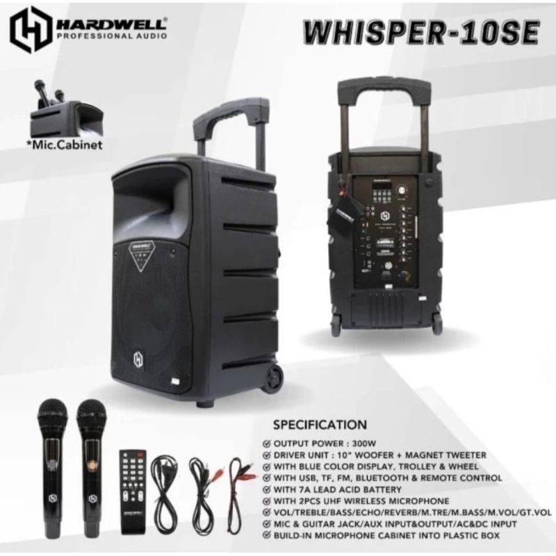 Speaker Portable meeting Hardwell Whisper 10se Original Hardwell