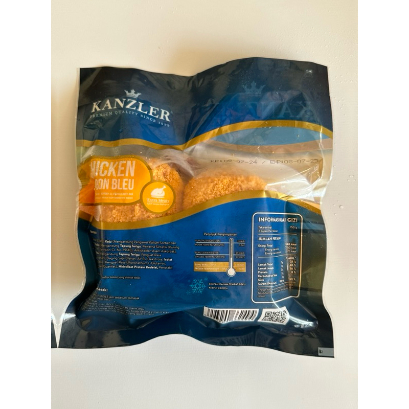 

RB KANZLER CORDON BLEU 300gr