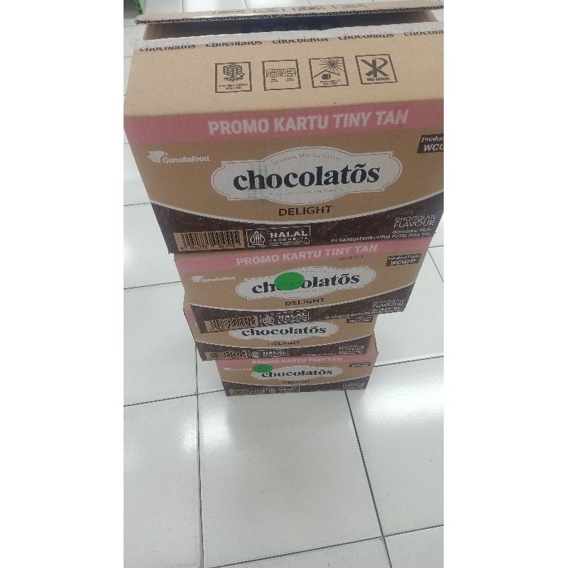 

Chocolatos Edisi Spesial TinyTan 1 Karton 24 Box Isi Kemasan Random