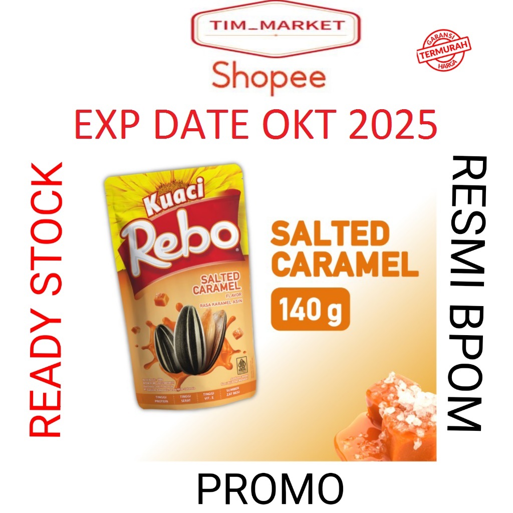 

KUACI REBO CARAMEL UKURAN 140 GR EXP TERBARU HALAL PROMO TERMURAH !!!