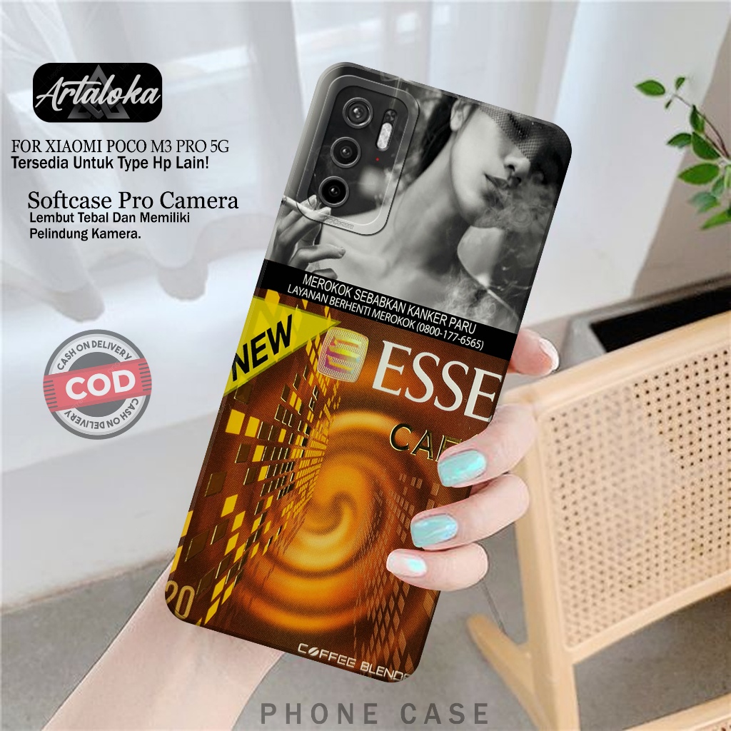 Softcase Hp Xiaomi Poco M3 Pro 5G Fashion Case RK Case Poco M3 Pro 5G Silikon TPU Pro Camera Casing 