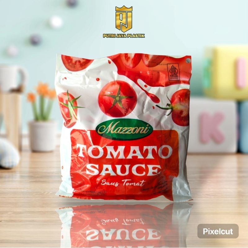 

MAZZONI Sauce Sachet Tomato (9gram isi 24)
