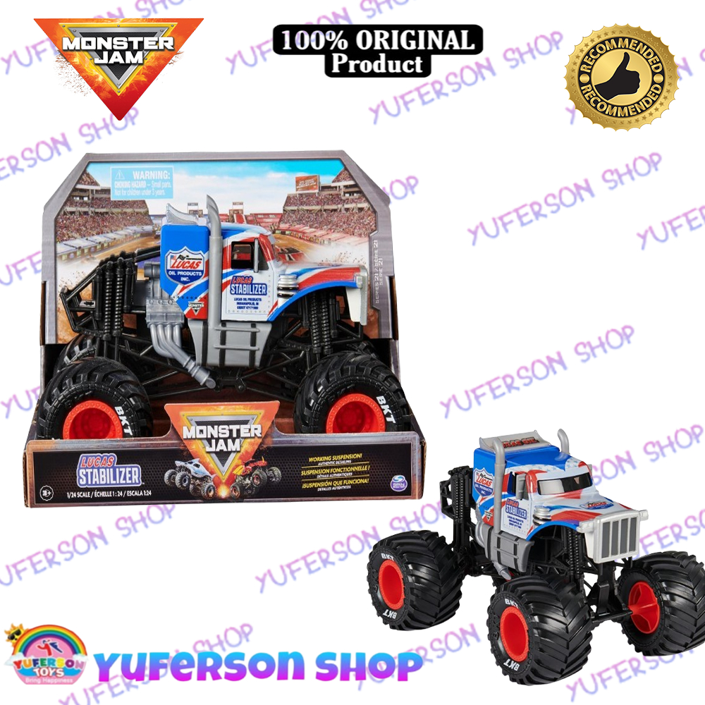 Monster Jam Lucas Stabilizer 1/24 1:24 Spin Master