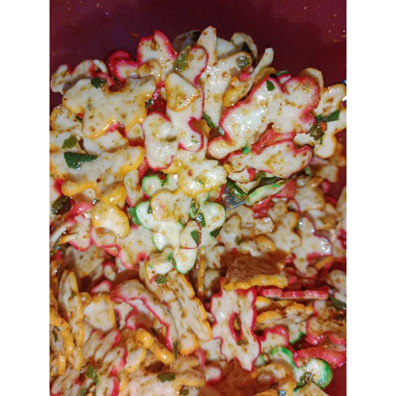 

KERUPUK BANTET PEDAS DAUN JERUK